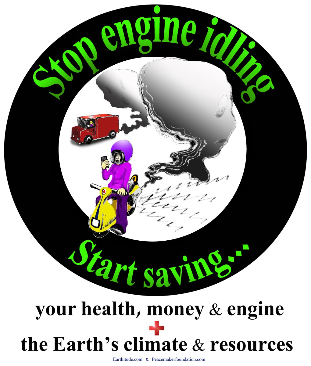 Turn off your engines sticker or poster 2
